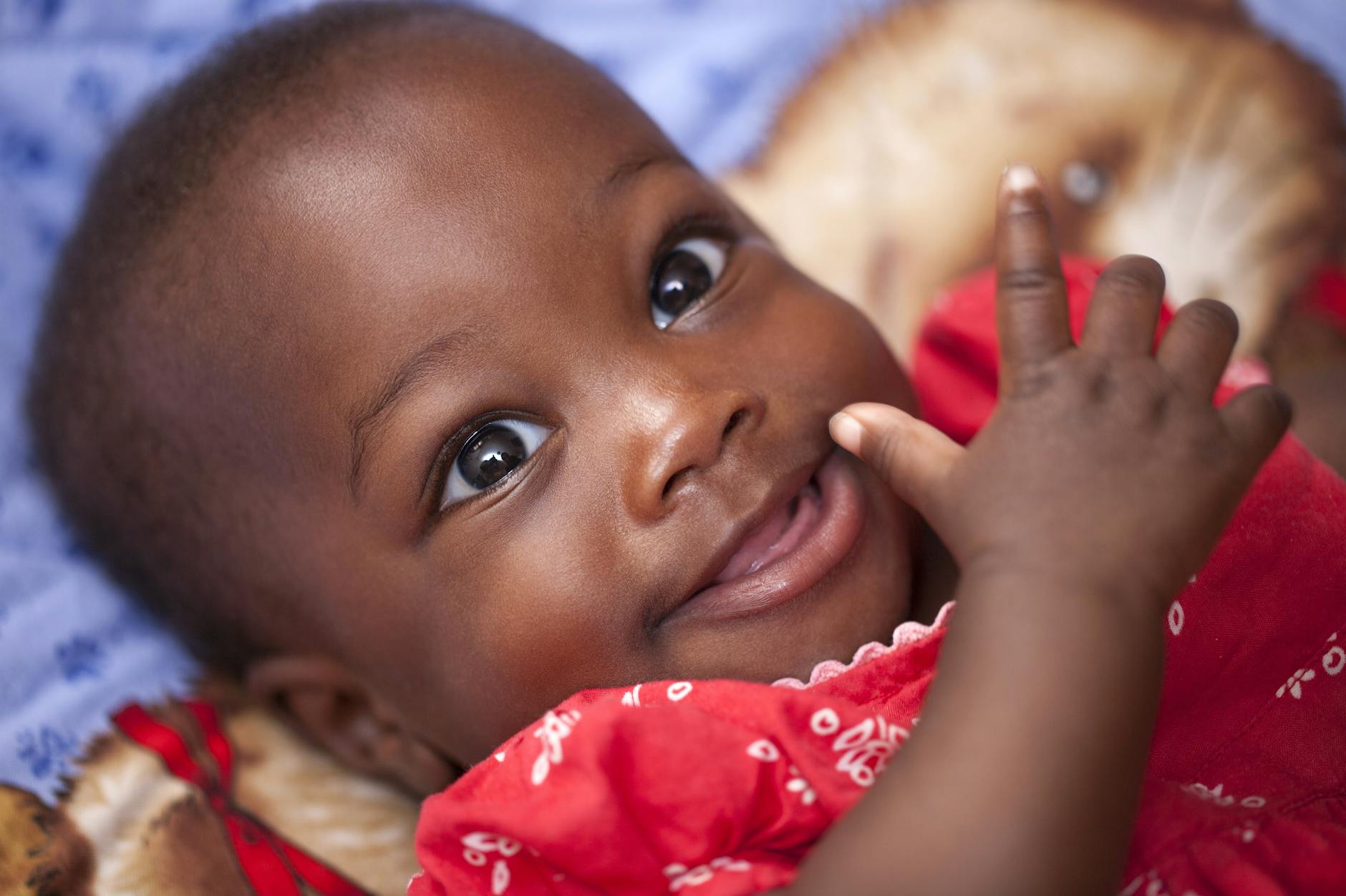 Smiling baby